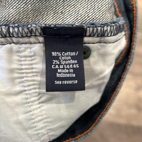 J.Crew Women's Toothpick Jean Dark Wash Size 4 - Picture 6 of 7